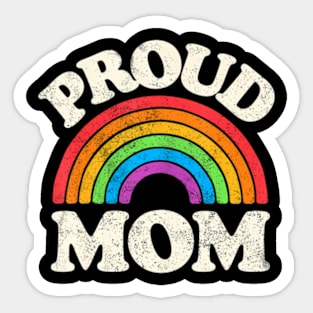 LGBTQ Proud Mom Gay Pride LGBT Ally Mother's Day Sticker